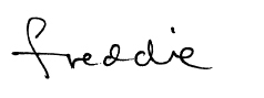 freddieSignature